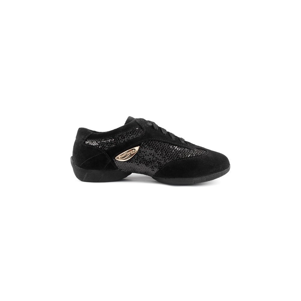 Sneakers FASHION BLACK NUBUCK AND GLAM Portdance PD01