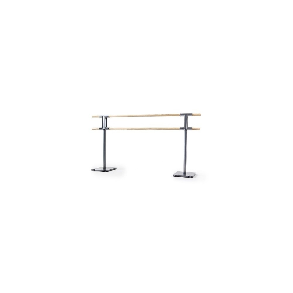 PINA - Double barre de danse mobile avec Roulettes
