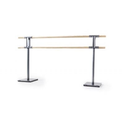 Double barre de danse mobile PINA - Avec Roulettes