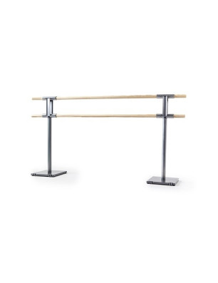 Double barre de danse mobile PINA - Avec Roulettes