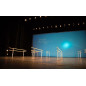 PINA - Double barre de danse mobile sans Roulettes