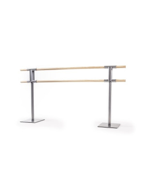 PINA - Double barre de danse mobile sans Roulettes Dinamica ballet - FAME LaMaisonDeLaDanse