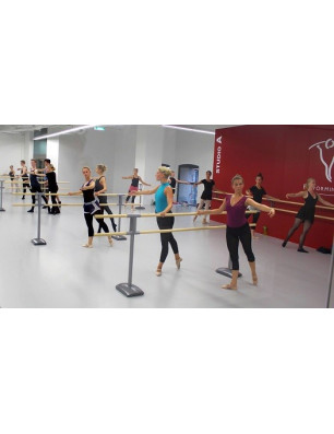 MAURICE - Double barre de danse mobile Dinamica ballet - FAME LaMaisonDeLaDanse