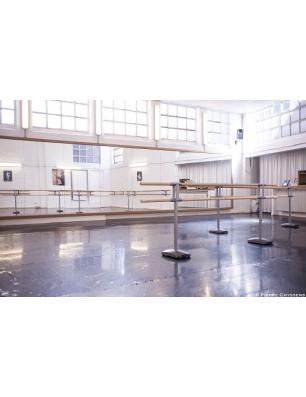 MAURICE - Double barre de danse mobile Dinamica ballet - FAME LaMaisonDeLaDanse