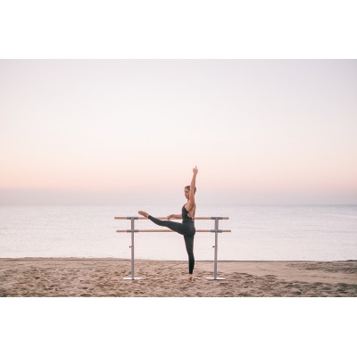 GISELLE - Double barre de danse mobile sans Roulettes Dinamica ballet - FAME LaMaisonDeLaDanse