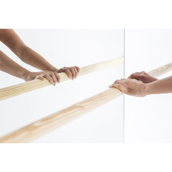 Barre de danse classique en bois Dinamica ballet - FAME LaMaisonDeLaDanse