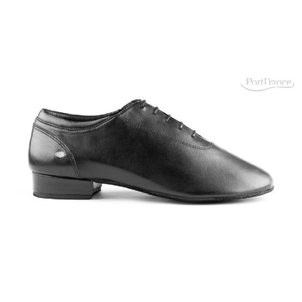 Chaussures Cuir Basic Noir Portdance PD016