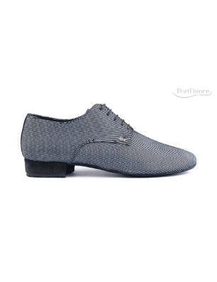 PD018 Fashion Portdance Black/white Suede