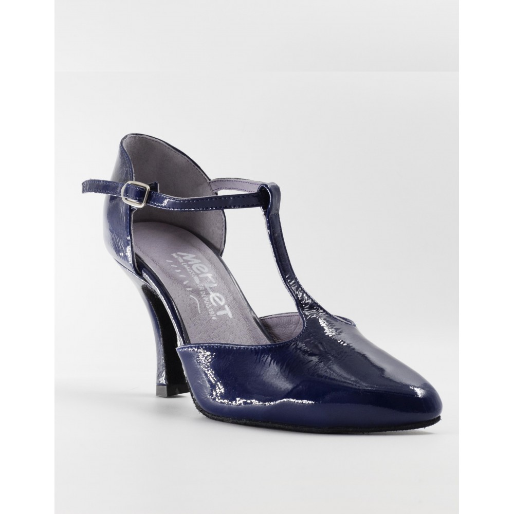 Chaussures bleu nuit Merlet LARA 1974