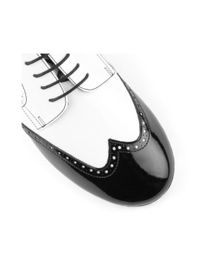 Chaussures Tango PD042 Black & White Portdance Portdance - FAME LaMaisonDeLaDanse