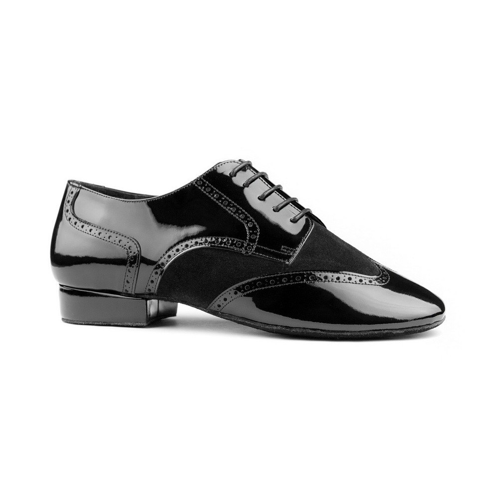 Chaussures Tango PD042 Black Nubuck Pattern Portdance
