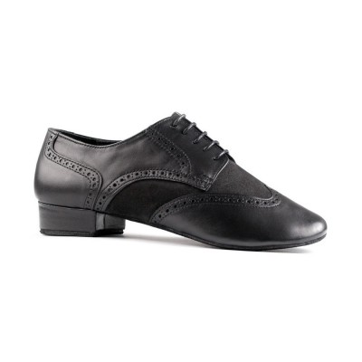 Chaussures PD042 Black and Nabuk Portdance