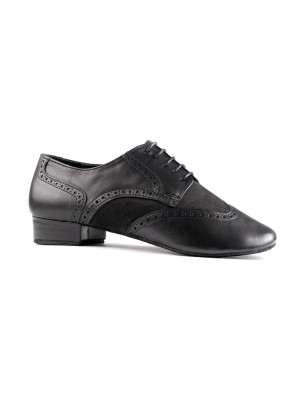 Chaussures PD042 Black and Nabuk Portdance