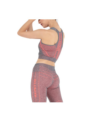Brassière seamless graphique Repetto W0652 - FAME La Maison De La Danse