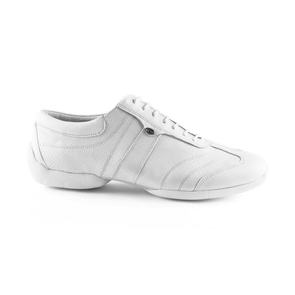 Sneakers PD Pietro Street Cuir Blanc Portdance