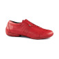 Sneakers PD Pietro Street Cuir Rouge Portdance