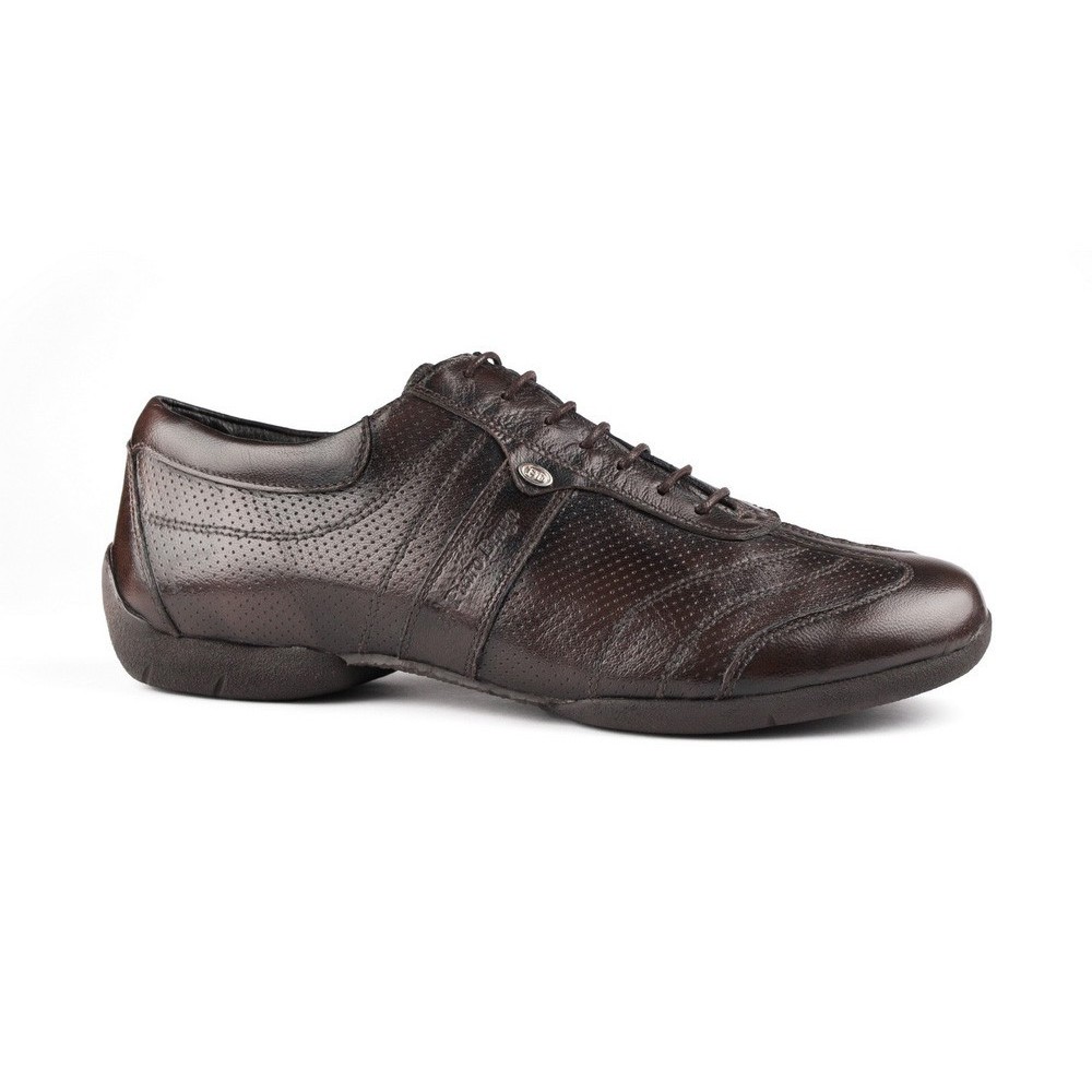 Sneakers PD Pietro Street Cuir Marron Portdance