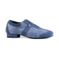 Chaussures PD Pietro Street Blue Denim Suede Sole Portdance