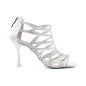 Chaussures White Glitter Portdance PD803