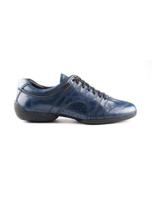 Sneakers cuir PD CASUAL 001 BLUE Portdance - FAME La Maison De La Danse