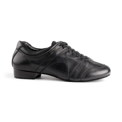 Chaussures cuir PD CASUAL 001 BLACK SUEDE SOLE Portdance - FAME La Maison De La Danse