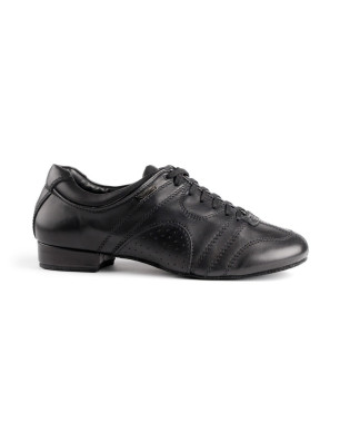 Chaussures cuir PD CASUAL 001 BLACK SUEDE SOLE Portdance - FAME La Maison De La Danse