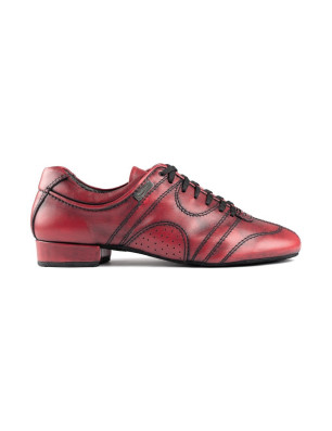 Chaussures cuir PD CASUAL 001 BORDEAUX SUEDE SOLE Portdance Portdance - FAME LaMaisonDeLaDanse
