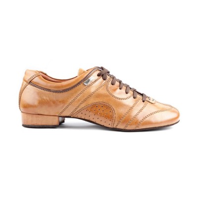 Chaussures cuir PD CASUAL 001 CAMEL SUEDE SOLE Portdance - FAME La Maison De La Danse