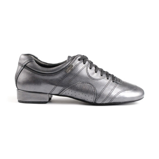 Chaussures cuir PD CASUAL 001 GREY SUEDE SOLE Portdance - FAME La Maison De La Danse
