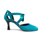 Chaussures cuir PD125 GREEN NUBUCK Portdance