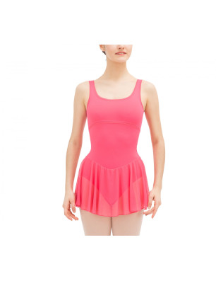 Tunique à larges bretelles détails en résille Repetto D083 - FAME La Maison De La Danse